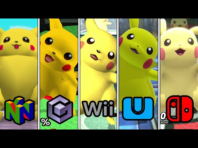 Evolution Of All Character's Taunts In Super Smash Bros Series (Graphic, Voice & Taunt Changes)
