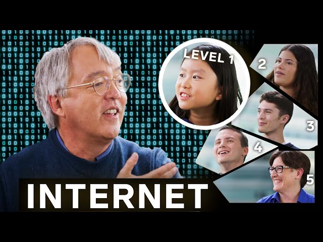 Computer Scientist Explains the Internet in 5 Levels of Difficulty | WIRED