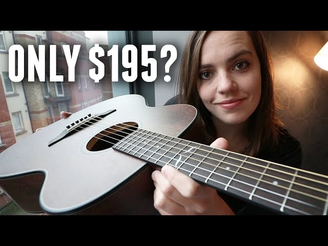 This Acoustic Guitar Costs $195 but sounds BEAUTIFUL