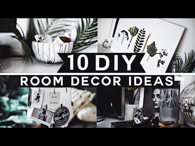 10 DIY Room Decor Ideas for 2019 (Tumblr Inspired) 💡 ✂️ 🔨 Minimal & Affordable!