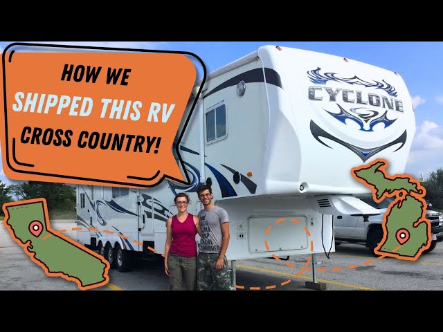 Move Your RV Without Lifting a Finger! - Our Experience Shipping RVs