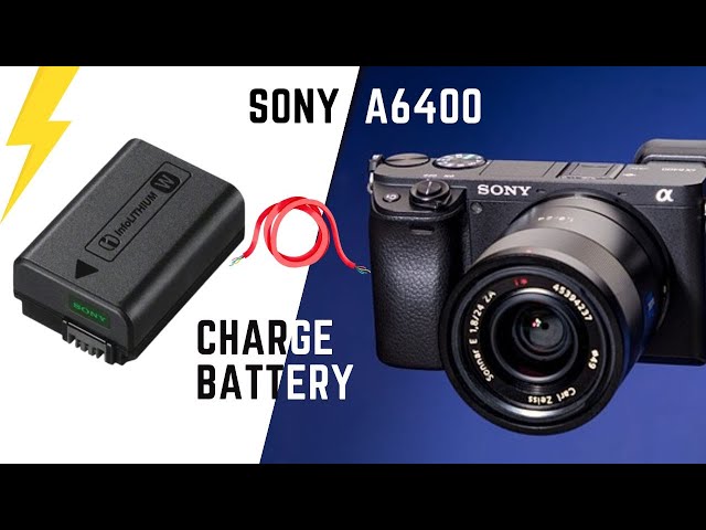How to Charge Battery of Sony Camera