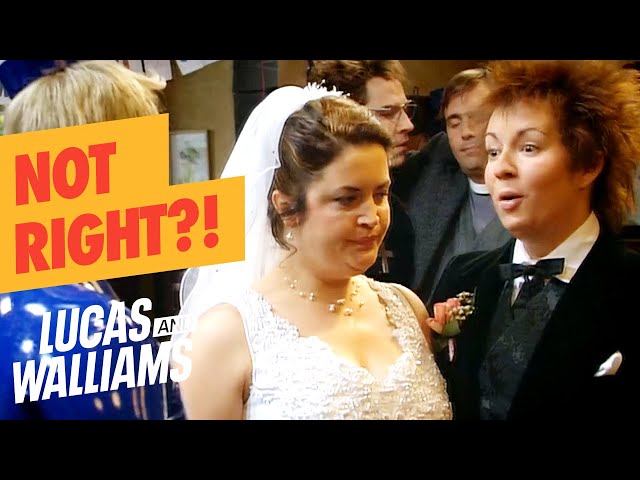 Dafydd Crashes A Gay Wedding?! | Little Britain | Lucas and Walliams