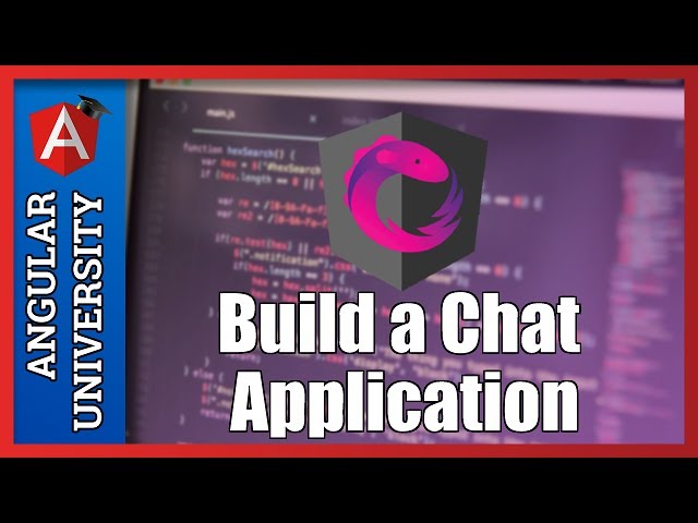 💥 Angular Ngrx Reactive Extensions Application Architecture Course - Build a Chat Application