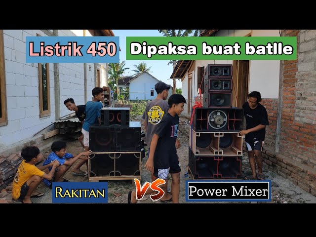 Batlle‼️power Mixer vs power rakitan, handal manakah kira - kira..??