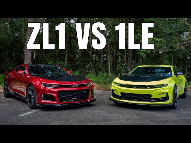 Camaro ZL1 VS Camaro SS 1LE - What's The Better Buy?
