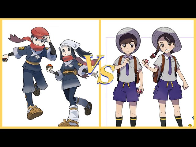Pokemon Legends Arceus VS Pokemon Scarlet and Violet
