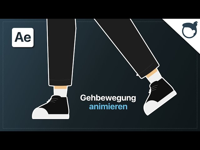 After Effects:  Laufen-Animation mit Limber