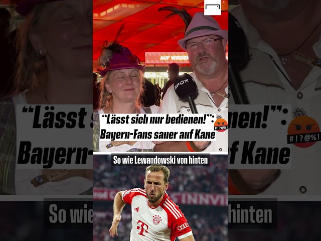 Bayern-Fan sauer: "Kane lässt sich nur bedienen!" 🤬 #shorts