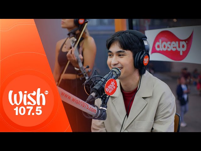 Adie performs "Closer You and I" LIVE on Wish 107.5 Bus