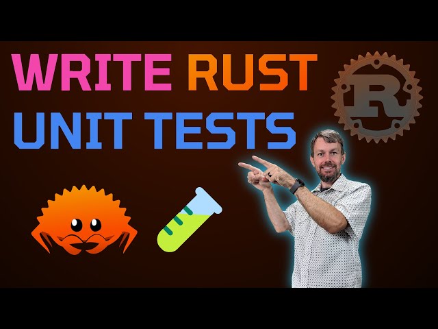 Write Unit Tests in Rust 🦀 Rust Programming Tutorial for Developers