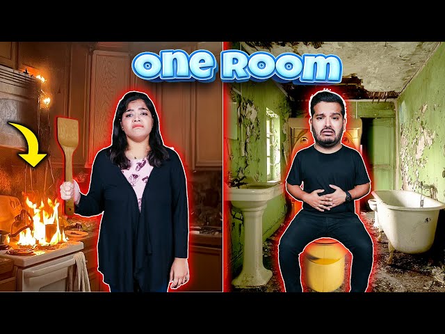 Living In Only One Room For 24 Hours | Hungry Birds