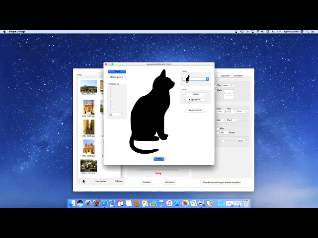 Wie man Foto Collagen auf dem Mac erstellen kann