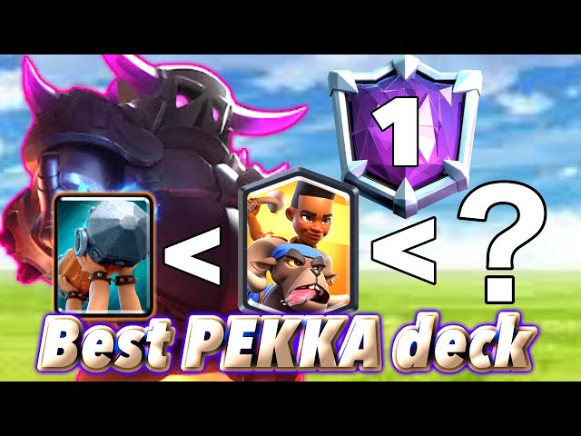 This is the best PEKKA deck in this season🤣-Clash Royale