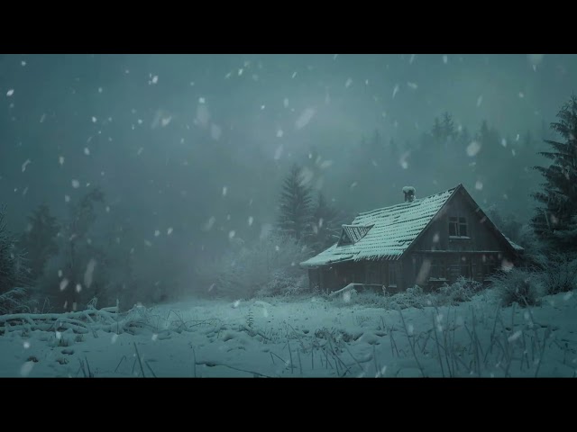 Sleep Amidst the Blizzard: Immerse Yourself in the Soothing Sounds of a Fierce Snowstorm