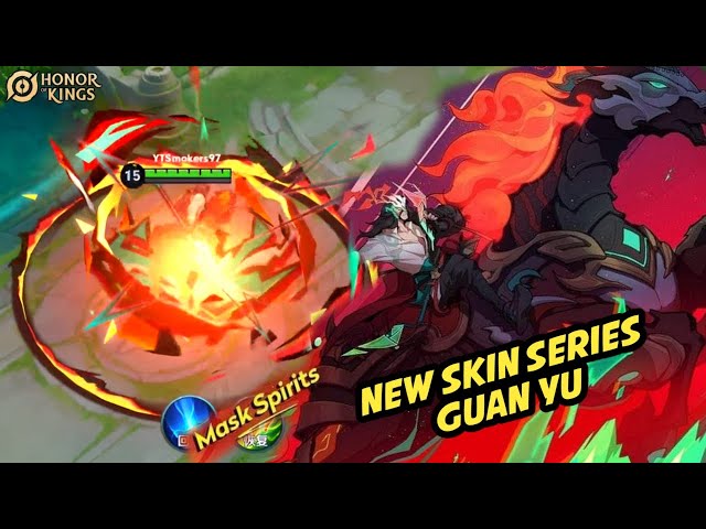 Review New Skin Mask Spirit Guan Yu High Five Day Event - Honor of Kings Global