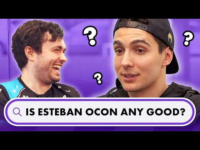 Esteban Ocon Answers Google's Most SEARCHED Questions