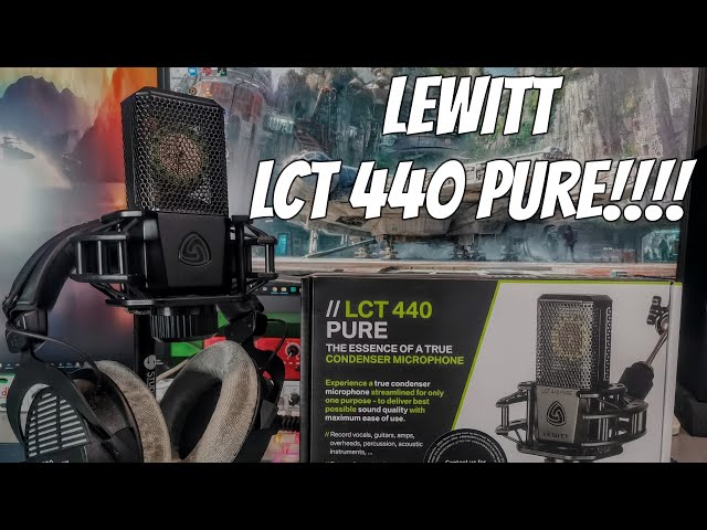 The Rode NT1 Alternative!! - Lewitt LCT 440 Pure Unboxing and Sound Test