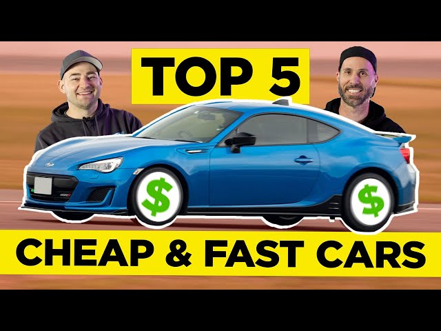 The 5 BEST CHEAP CARS to Modify FAST | MCM
