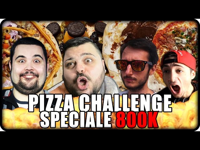Pizza Challenge Epico : Speciale 800k !!!