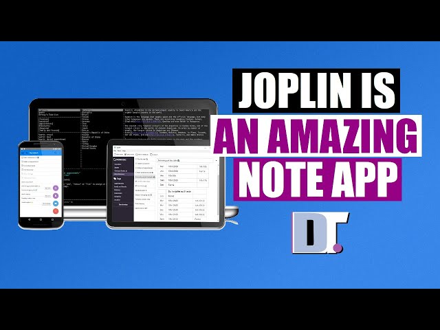 Joplin Is An Open Source Alternative To Evernote
