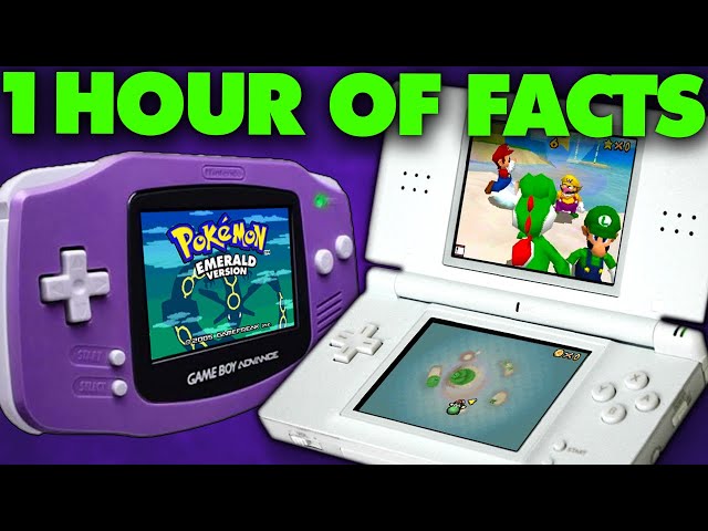 The BEST Nintendo Handheld Facts on YouTube! (GB, GBA, DS, 3DS + more)