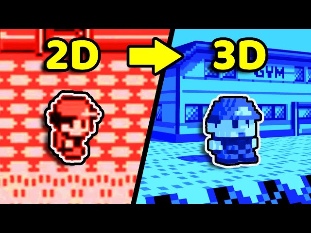 I Made Pokemon Red & Blue but it's 3D