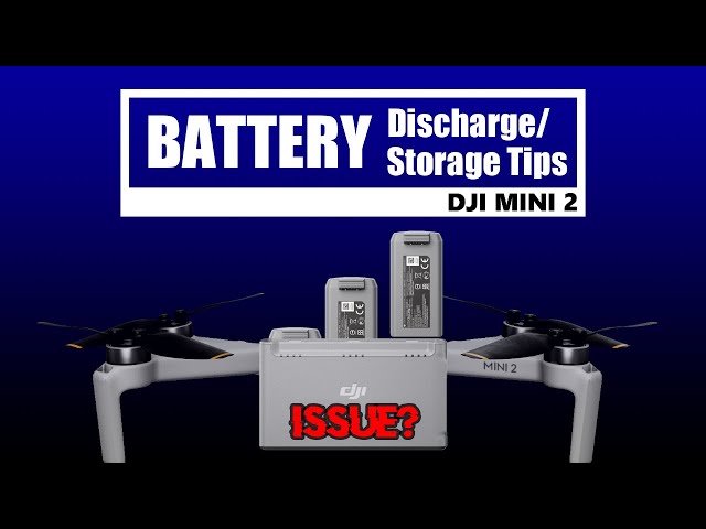 DJI Mini 2 Battery Discharge Issue | Storage Care | Maintenance Tips