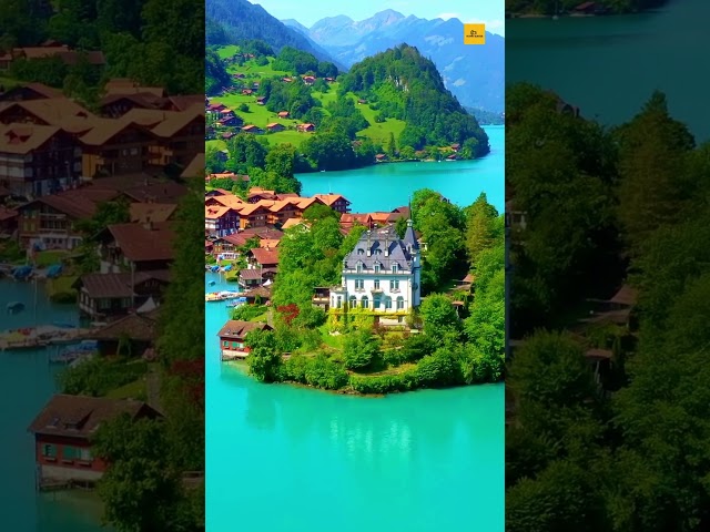 Iseltwald, Switzerland Nature's Masterpiece Revealed | #shorts