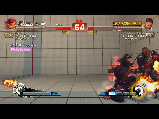23 hit combo and then reset o_O!?