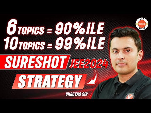 Get 99%ile in JEE Mains 2024 🏆 Sure Shot Topics & Strategy In Physics | Shreyas Sir