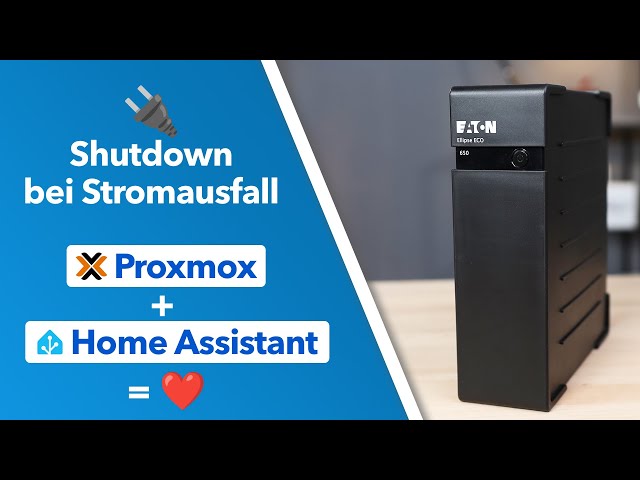 USV Shutdown Befehl via Proxmox und Home Assistant automatisieren (feat. @Simon42)
