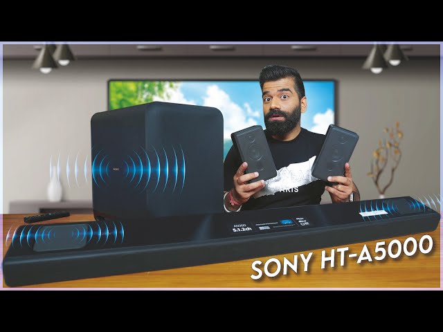 The Ultimate Home Theatre Experience - Sony HT-A5000 Soundbar Unboxing🔥🔥🔥