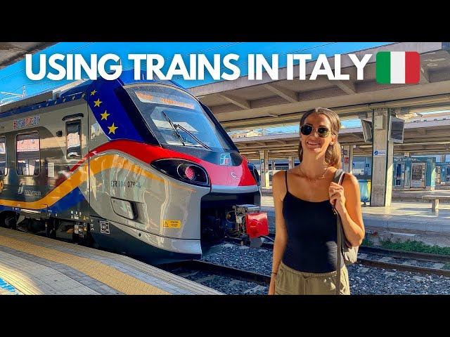 How to use the Train in Italy - Trenitalia App and Physical Ticket