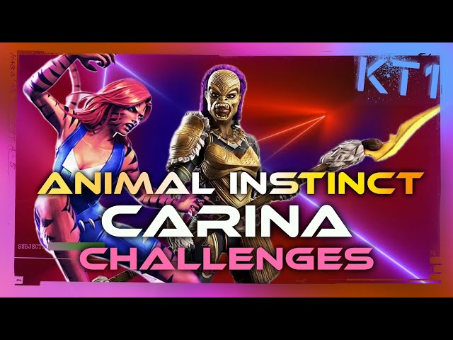 Animal Instinct! Fintech's Tigra Carina Challenge!  Marvel Contest Of Champions!