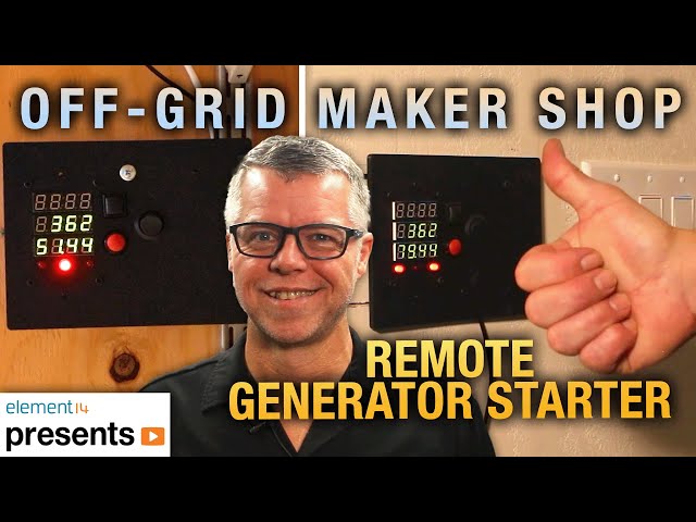 Off-Grid Remote Generator Starter