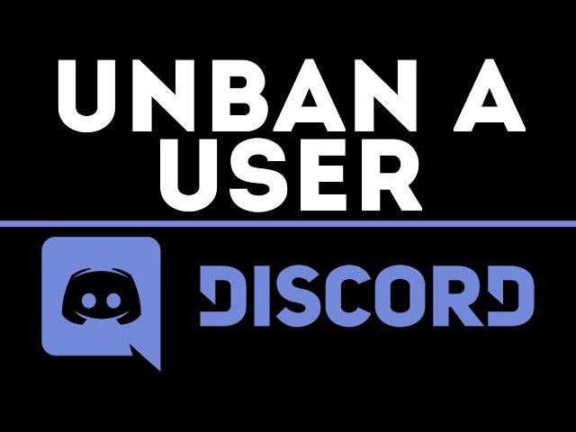 How to Unban Users on Discord