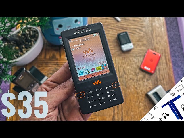 I Bought The Cheapest Sony Ericsson W950i On eBay | Lets Take A Look! (2023)