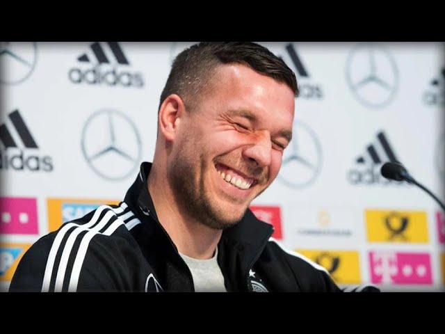 Lukas Podolski Interviews sind WELTKLASSE😂🇩🇪