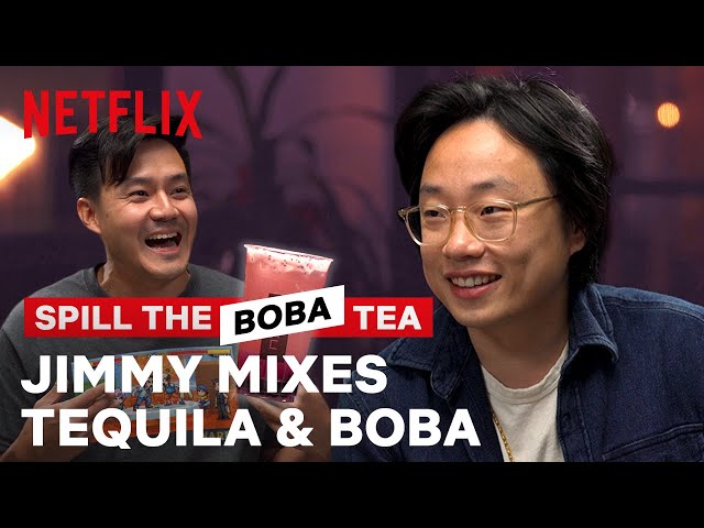 We Spiked Jimmy O. Yang's Boba! | Spill the Boba Tea | Netflix