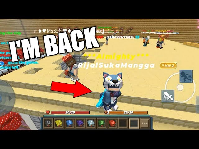 I'm back but sorry I don't upload videos anymore  :)