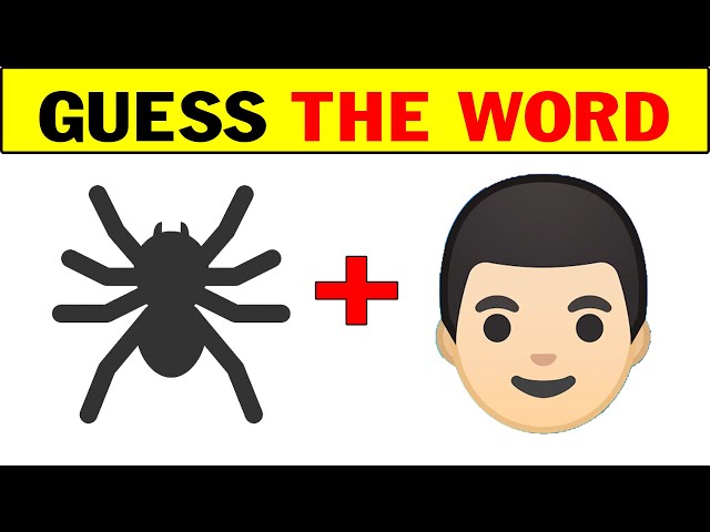 Can You Guess The WORD By The Emojis? | Guess The Emoji | Quiz Challenge