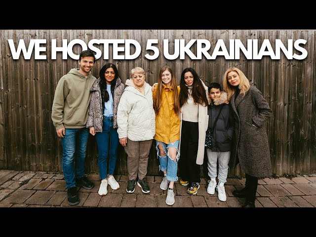 Touching Experience Hosting 5 Ukrainians (emotional) | WE LOVE THEM. Thank you for your donations!