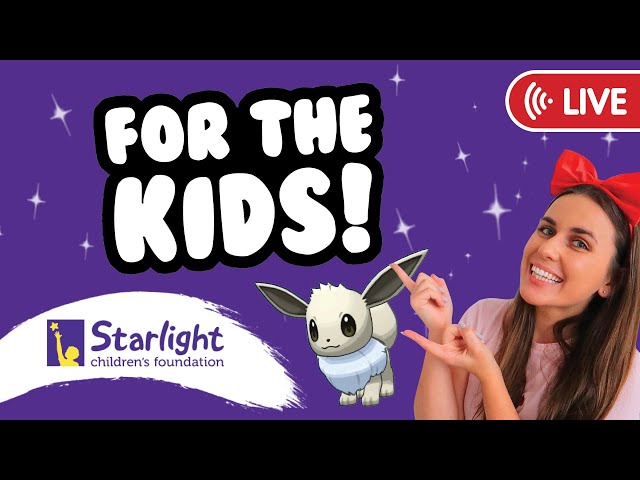 EEVEE COMMUNITY DAY -  Starlight Children's Foundation Charity Stream
