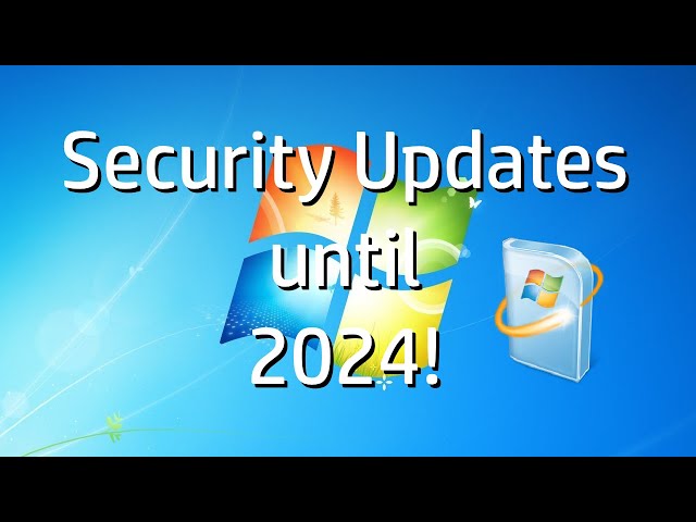 Get Security Updates for Windows 7 until Late 2024!