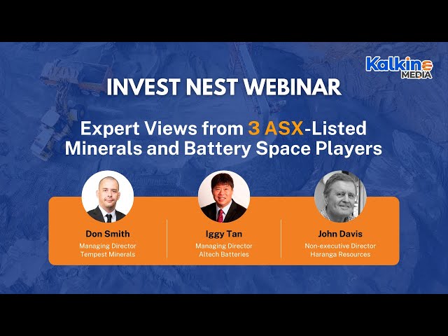 Expert Views from 3 ASX-Listed Minerals and Battery Space Players