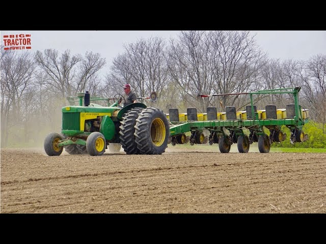 JOHN DEERE Tractors Planting Corn | 1950's to 2020's