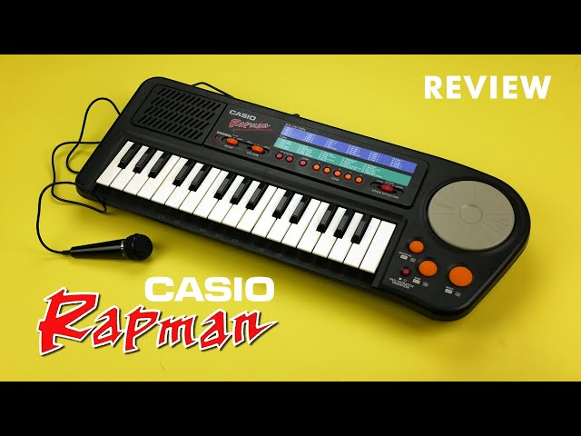 Casio Rapman - The World's First Rap Keyboard