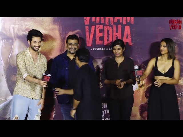Exclusive ! Sharib Hashmi | Vikram Vedha Trailer Launch at Inorbit