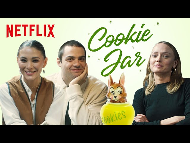 Noah Centineo, Fivel Stewart and Laura Haddock Answer to a Nosy Cookie Jar | The Recruit | Netflix